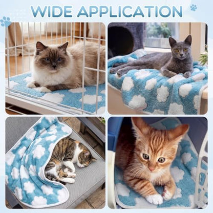 Tatuo 4 Pcs Fleece Dog Blankets - Image 2