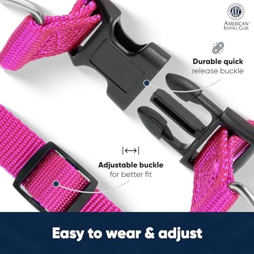 AKC Step-in Dog Harness – Adjustable Solid Color Vest - Image 3