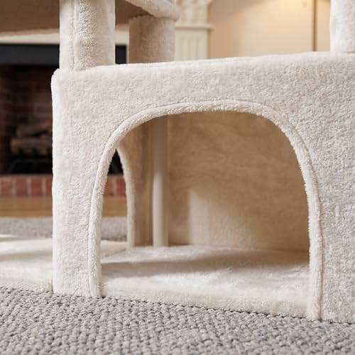YUNIQUE Multi-Functional Cat Tree Tower, Big Cat Condo - Image 7