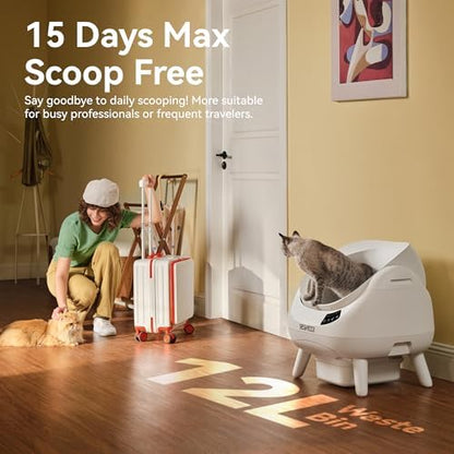 CATLINK Open-X Open-Top Automatic Litter Box - Image 3