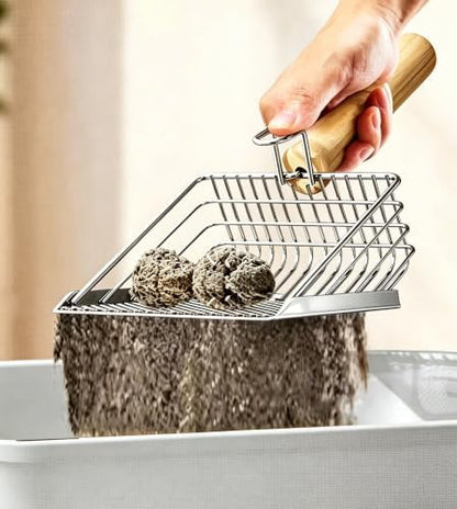 Cat Litter Scoop, Dual Layer Litter Scoop, Pet Litter Scoop - Image 3