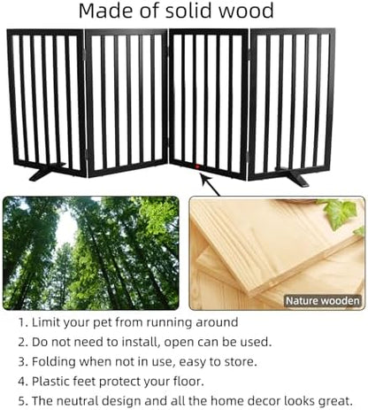 ZJSF Freestanding Indoor Dog Gate - Image 6