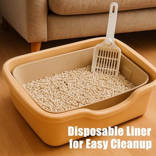 JINVOGREEN 6 Pack Disposable Litter Boxes - Image 5