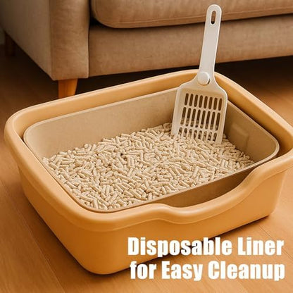 JINVOGREEN 6 Pack Disposable Litter Boxes - Image 5