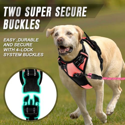 BARKBAY Dog Harness No Pull for Small Sized Dog Front Back Clips, Dog Vest - Image 4