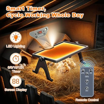 Pawaboo 6-in-1 Chicken Brooder Box - Image 4