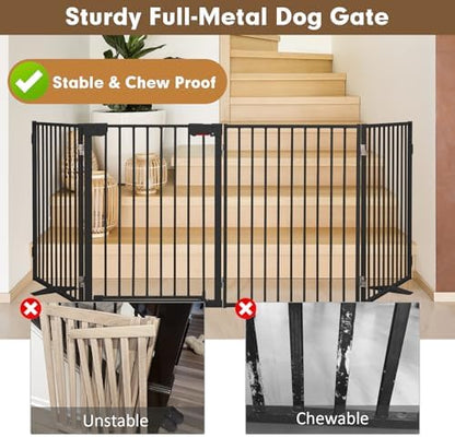 Metal Freestanding Dog Gates - Image 6