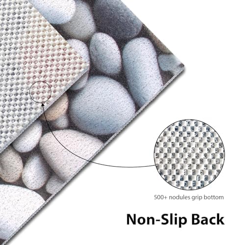Square Shower Mat, Yonala 36 x 36 Inch Stylish Non Slip Shower Mats - Image 3