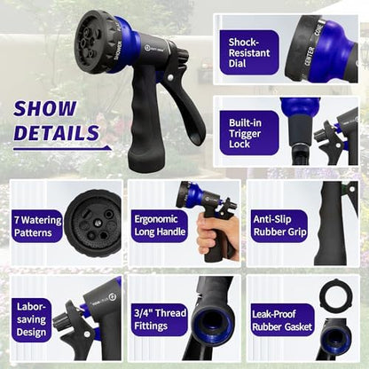 AUTOMAN Garden Hose Nozzle, Water Sprayer Nozzle - Image 3