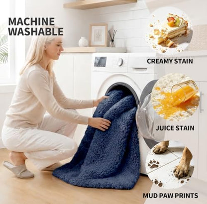 ILANGO Bathroom Rugs 24" × 17", Extra Soft Absorbent Microfiber Bath Rugs - Image 3