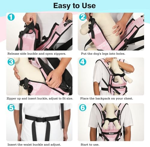 Pawaboo Pet Front Carrier Backpacks - Image 3