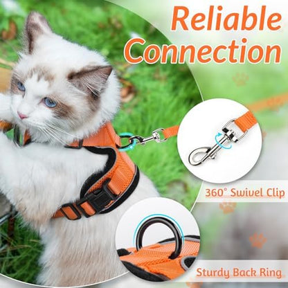 rabbitgoo Cat Harness and Leash Set, Escape Proof Vest - Image 6