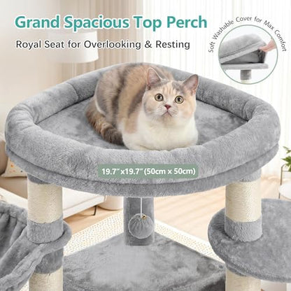 Cat Tree, 81.1" Skyward Corner Cat Tower - Image 3