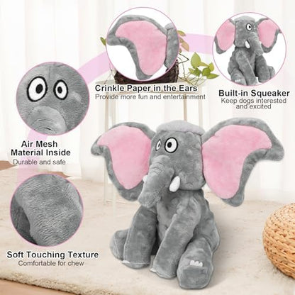 Letsmeet Plush Large Dog Toys - Image 2
