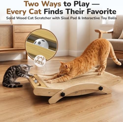 Cat Scratcher Bed for Large Cats - Image 5
