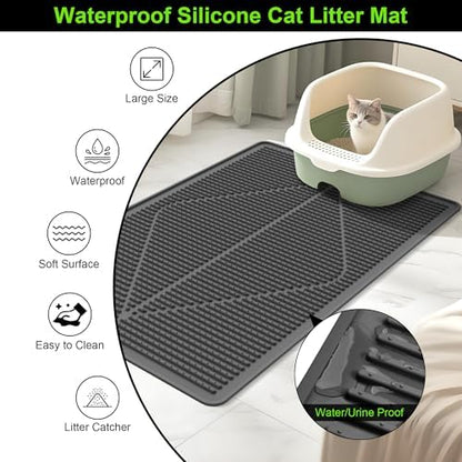 Mofason Silicone Cat Litter Mat XXL - Image 2