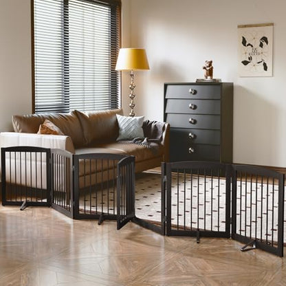 PUPETPO Freestanding Pet Gates by PUPETPO