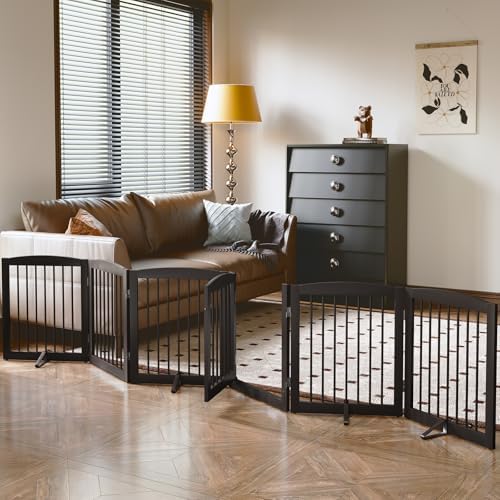PUPETPO Freestanding Pet Gates by PUPETPO