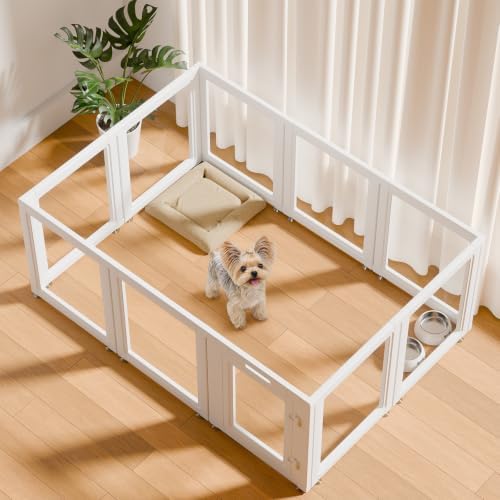 EVERFRONT Clear Acrylic Dog Playpen by Everfront