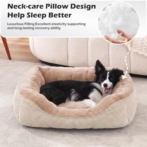 INVENHO Large Dog Bed, Washable Orthopedic Warming Soft Sleeping Durable - Image 4