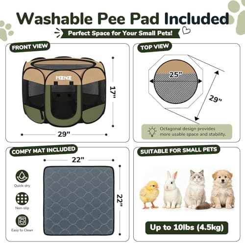 Dog Cat Small Animal Puppy Playpen - Image 2