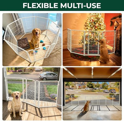 FXW Dog Gate, Extra Wide Adjustable - Image 4
