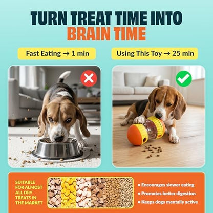 Dog Treat Dispenser Toy interactive-Treat puzzle toys - Image 5