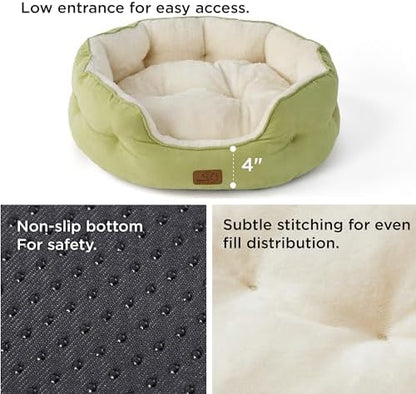 Bedsure Small Dog Bed Washable, Round Cat Beds - Image 4
