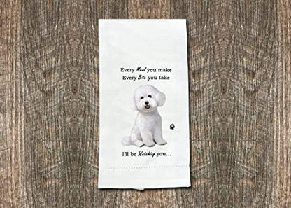 Bichon Frise Kitchen Towel - Image 2