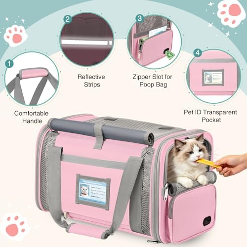 Soft Cat Carrier for Anxious Pets - Image 3
