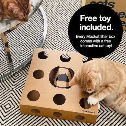Modkat XL Cat Litter Box, Top or Front-Entry, Scoop & Filters - Image 6