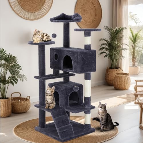 Sweetcrispy 54 Inch Cat Tree Tower - Image 2