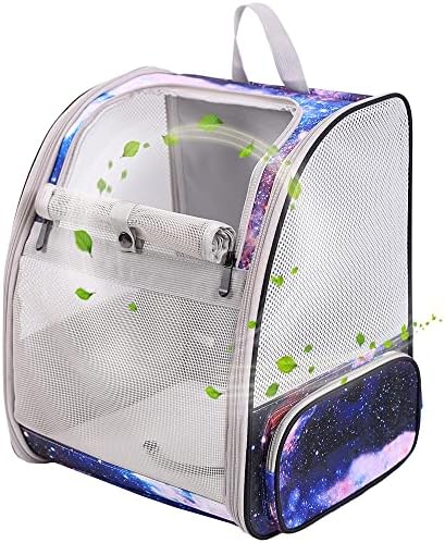 Pet Carrier Backpack for Cats and Small Dogs, Fully Breathable Vented Backpack - Image 3
