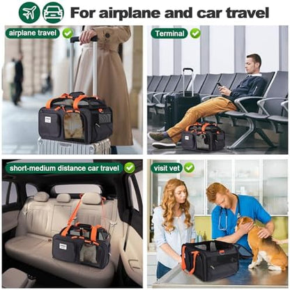 pidipiti 17x13x8 Soft-Sided pet Carrier, - Image 6
