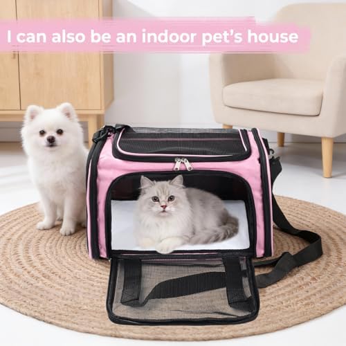 Cat, Dog Carrier for Small Medium Pet Carrier, Soft Sided Dog Bag Up to 12Lbs - Image 3