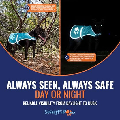 Reflective Dog Vest, Hi Vis Safety Gear - Image 5