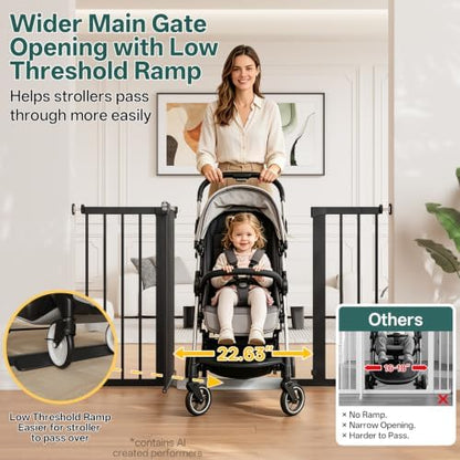 InnoTruth 29.6-50.1 in Extra Wide Baby Gate - Image 6