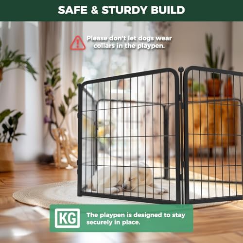 FXW Homeplus Indoor Dog Playpen, 4 Panels, - Image 6