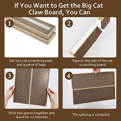 HappyFreeSX Splicing Cat Scratch Pad: Cat Scratchers - Image 4