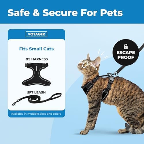 Voyager Escape-Proof Step-in Cat Harness & Leash - Image 2