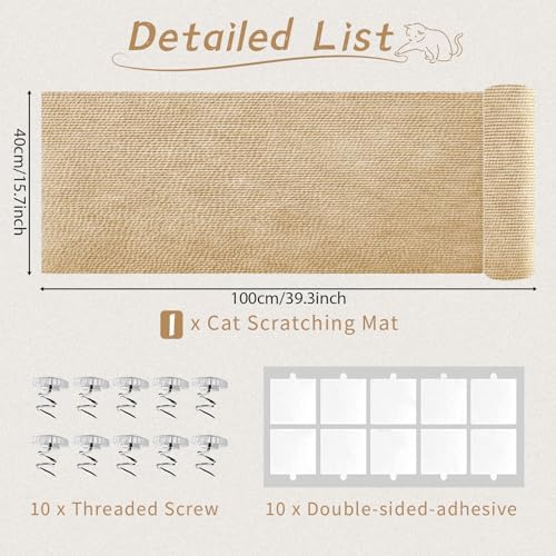Heavy Duty Cat Scratch Furniture Protector - Image 2