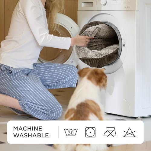 Bedsure Washable Dog Bed Medium Size Dog Rectangle Big Pet Bed - Image 5