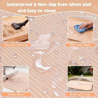 Dog Grooming Table Mat Pad Non Slip，Silicone Durable Premium Non-Slip Dog Bath - Image 4