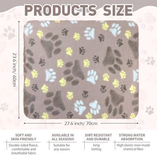Tatuo 10 Pieces Pet Blankets - Image 3