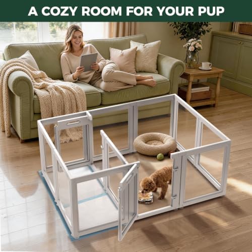 FXW AuraSpace Acrylic Dog Playpen System - Image 2