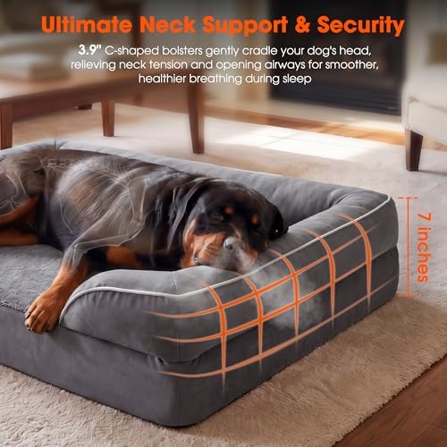 Waterproof Orthopedic Dog Bed for Extra Large Dogs - Image 5