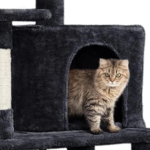 Yaheetech 63in Sturdy Large Cat Tree - Image 6