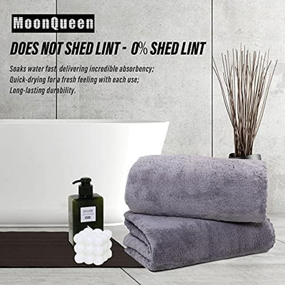 MOONQUEEN 2 Pack Premium Bath Towel Set - Image 3