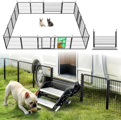 FXW Rollick Dog Playpen with RV Step Grid by FXW