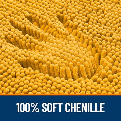 OLANLY Bathroom Runner Rugs 70x24, Extra Soft Absorbent Chenille Bath Rugs - Image 3